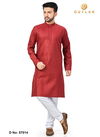 Outluk 57 Cotton Party Wear Kurta With Pajama Mens Collection